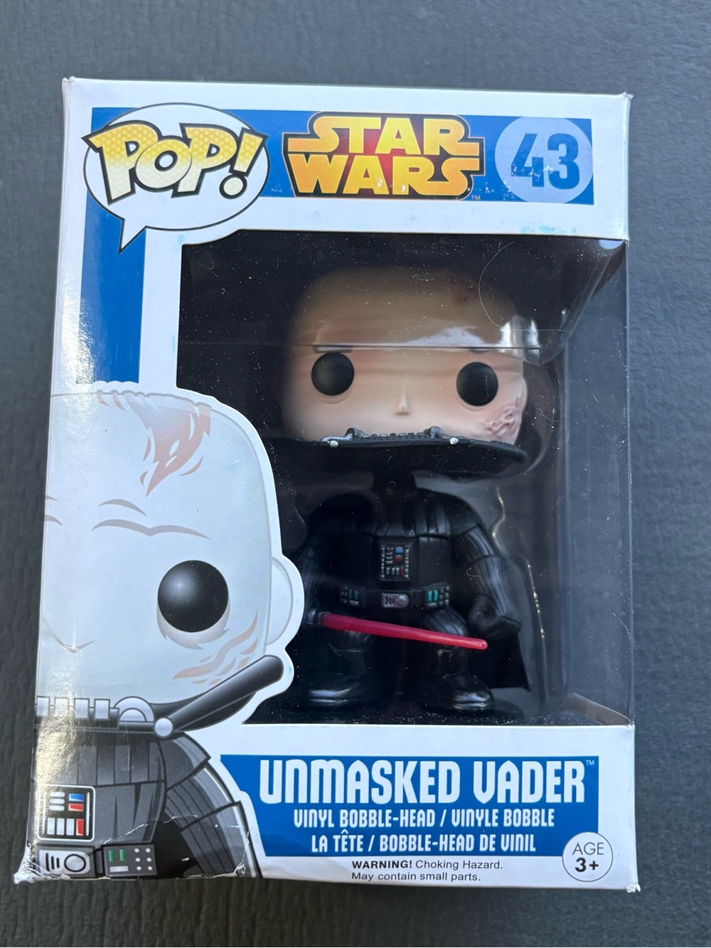 Funko Pop! Star Wars Unmasked Vader #43 (New & Unopened)